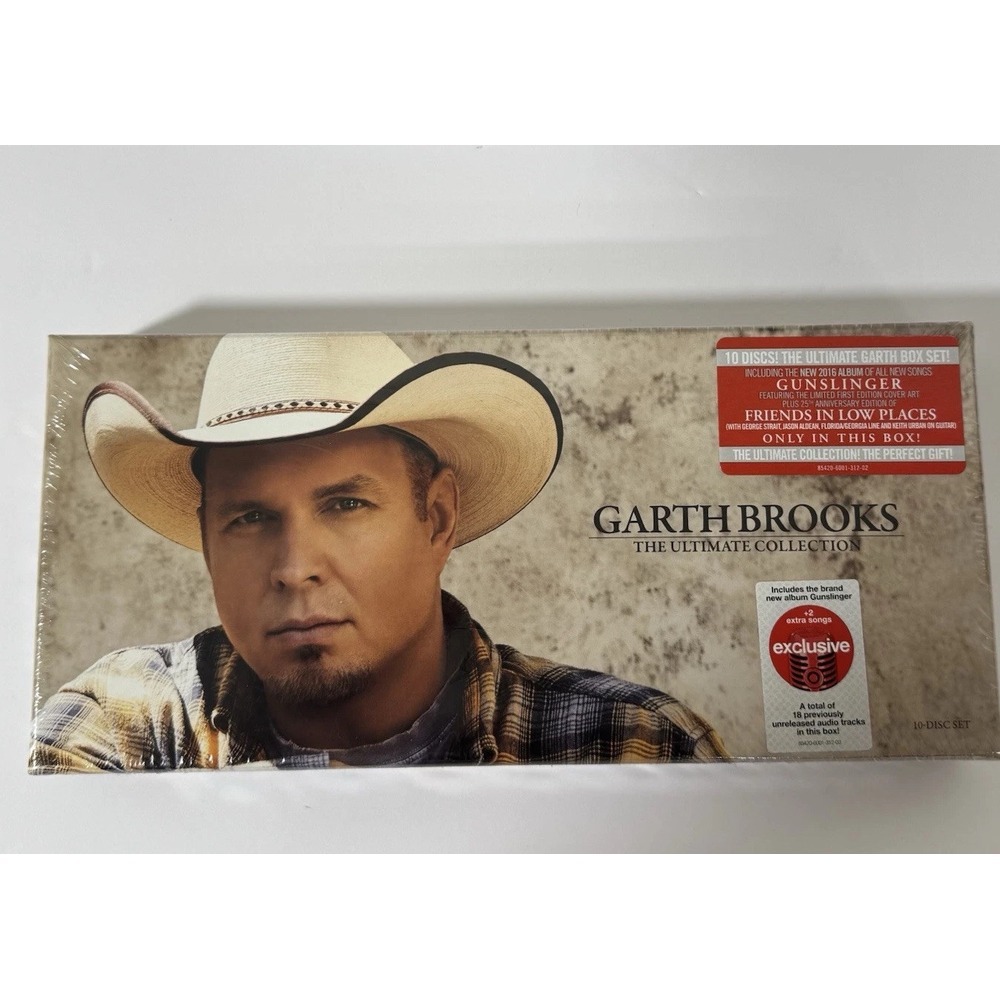 Garth Brooks The Ultimate Collection 10 CD Disc‎ Set Gunslinger Facory Sealed